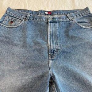 Tommy Hilfiger jeans, Leather Patch, VNT sz38